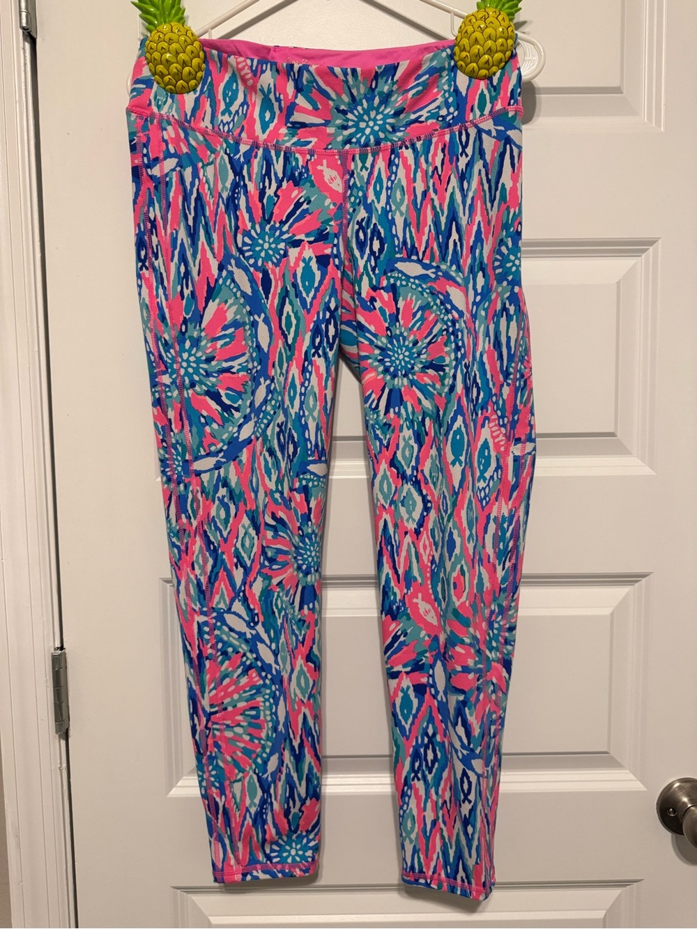 Lilly Pulitzer Luxletic Weekender Cropped Leggings Size Large